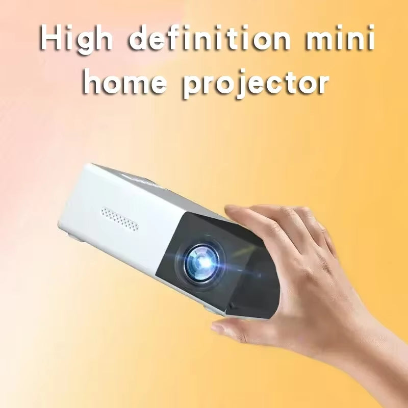 YG300 PRO Mini HD Outdoor Projector Home Theater Projector Mini Portable YG300 LED Children'S Projector Mobile Video Project